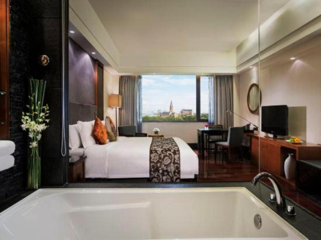 Worldhotel Grand Dushulake Suzhou Suzhou  Exterior photo